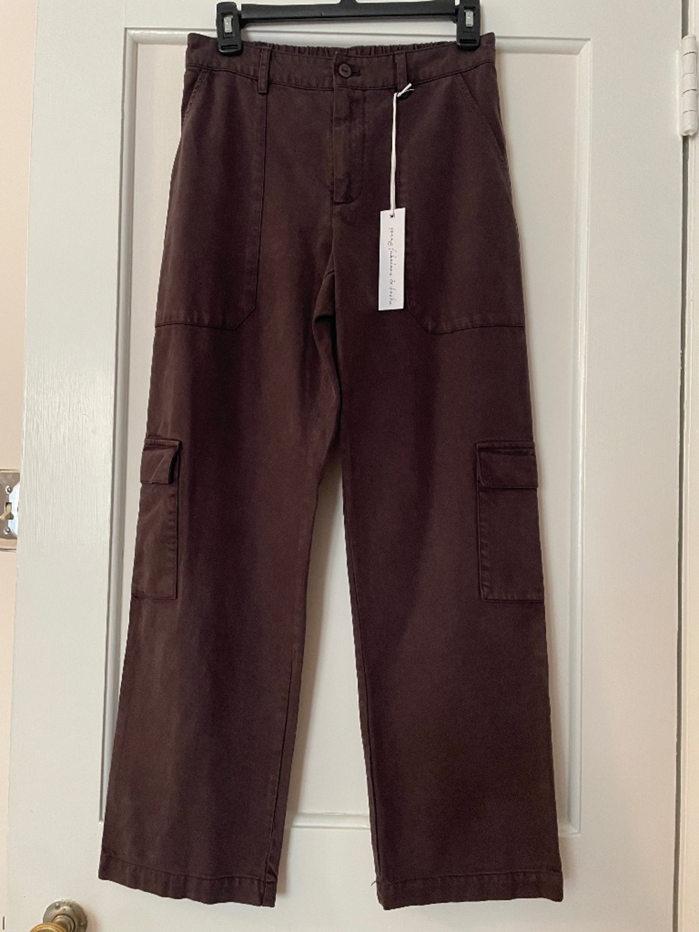 Chocolate brown pants